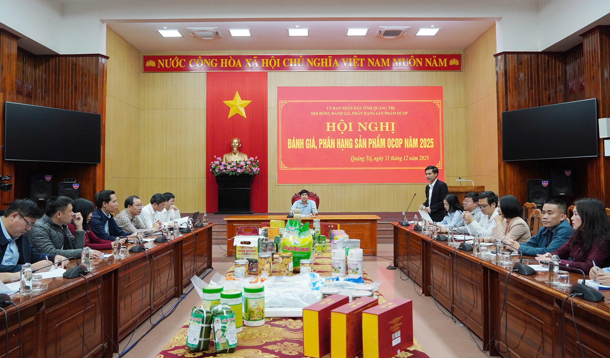 Đánh giá, phân hạng 47 sản phẩm OCOP cấp tỉnh năm 2025